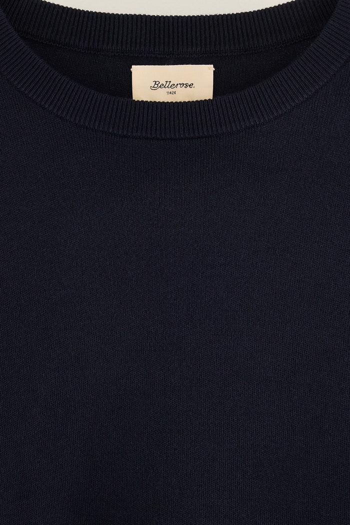 Bellerose Sweatshirt à Col Rond Navy Pour Garçons