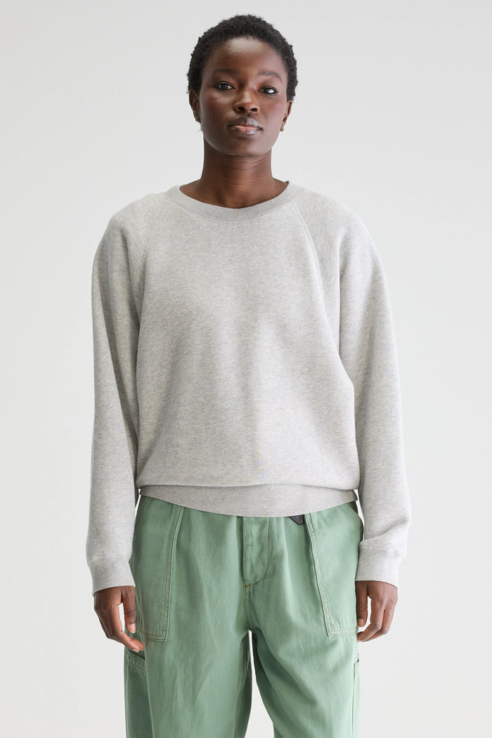 Bellerose Sweatshirt Col Rond Gris Pour Femmes