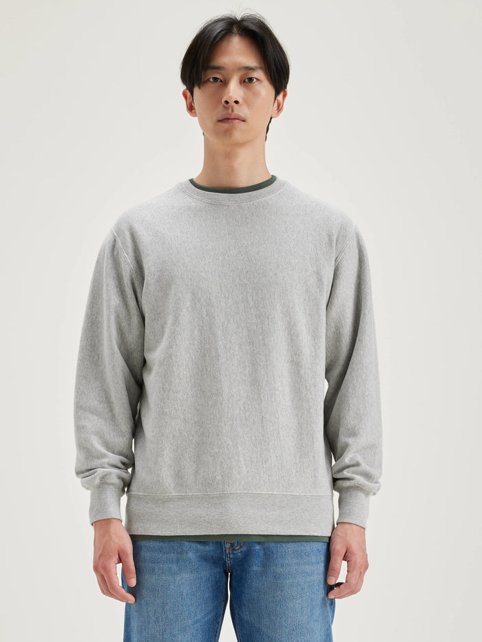 Bellerose Sweatshirt En Coton Gris Pour Hommes
