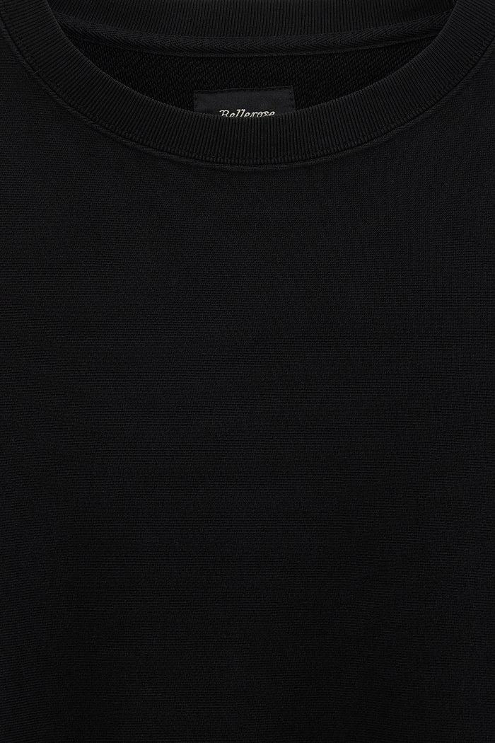 Bellerose Sweatshirt En Coton Noir Pour Hommes