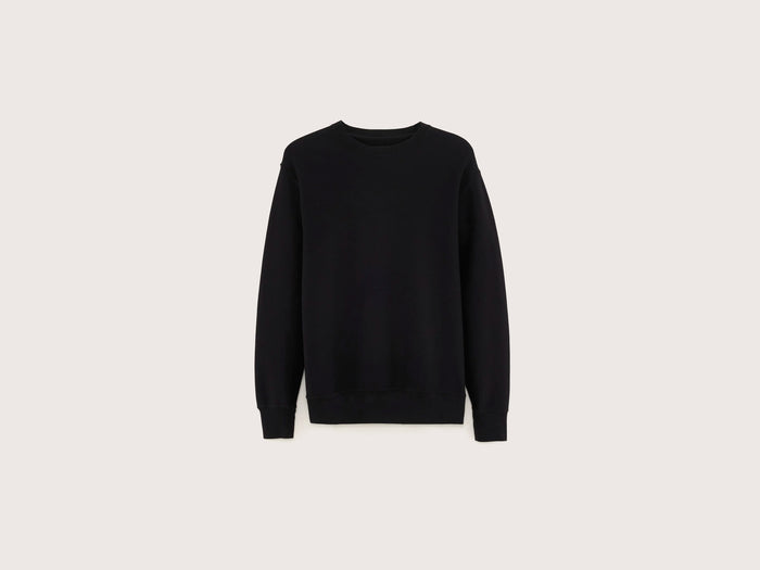 Bellerose Sweatshirt en coton noir pour hommes