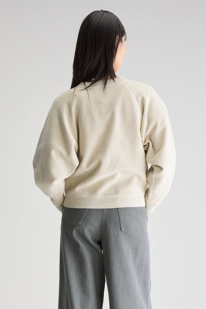Bellerose Sweatshirt En Polaire Gris Pour Femmes