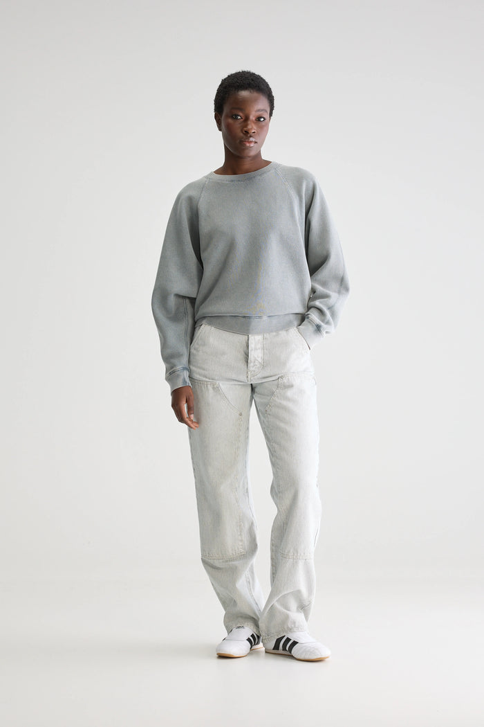 Bellerose Sweatshirt En Polaire Gris Pour Femmes