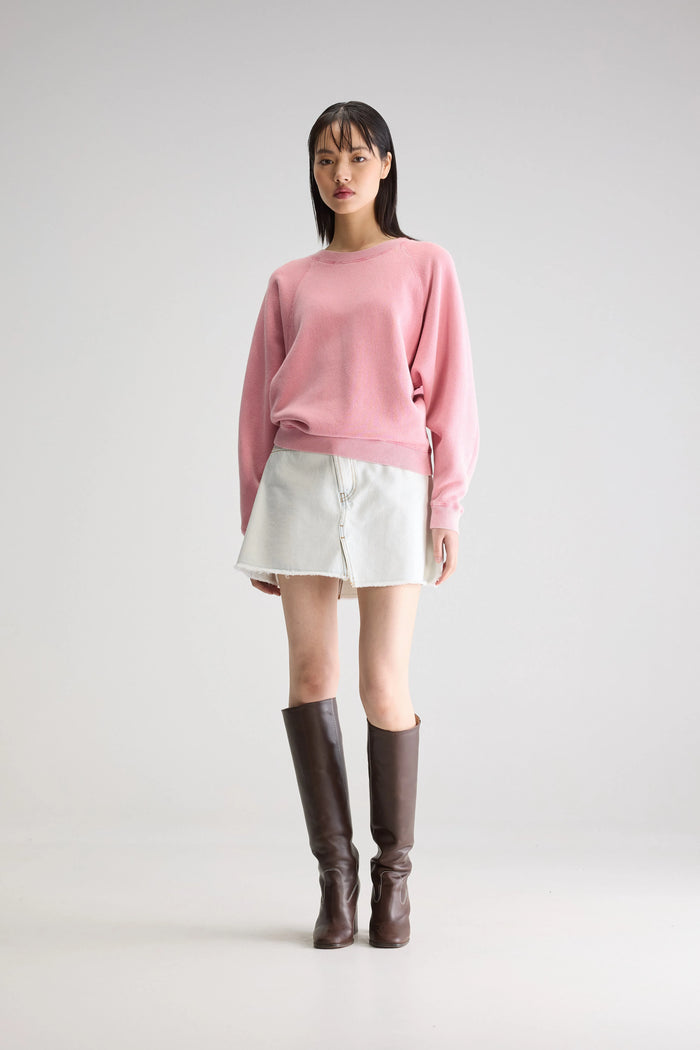 Bellerose Sweatshirt En Polaire Rose Pour Femmes