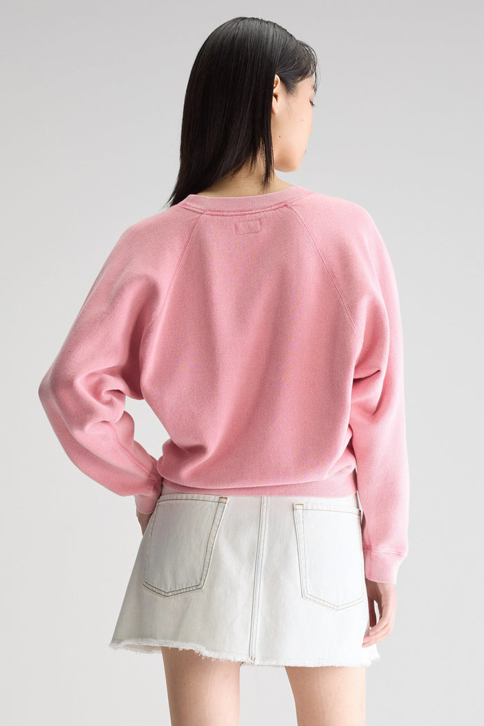 Bellerose Sweatshirt En Polaire Rose Pour Femmes