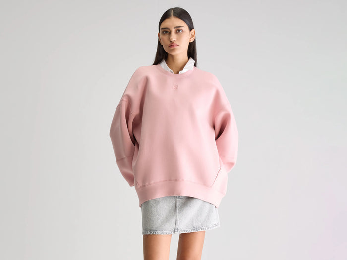 Bellerose Sweatshirt Oversize Rose Pour Femmes