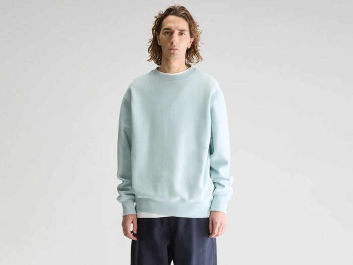Bellerose Sweatshirt polaire bleu clair pour homme