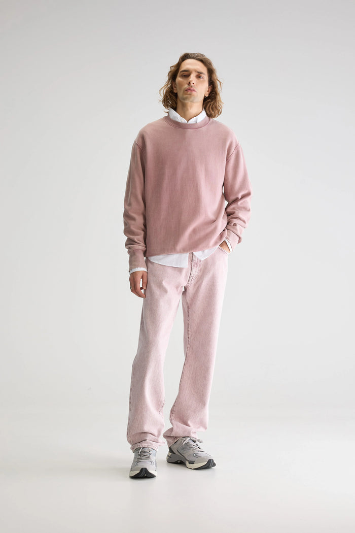 Bellerose Sweatshirt Polaire Rose Pour Homme