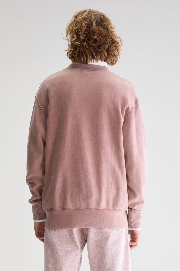 Bellerose Sweatshirt Polaire Rose Pour Homme