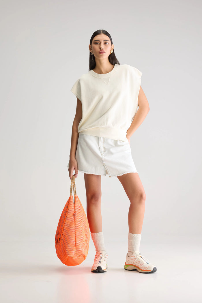 Bellerose Sweatshirt Sans Manches Gris Pour Femmes