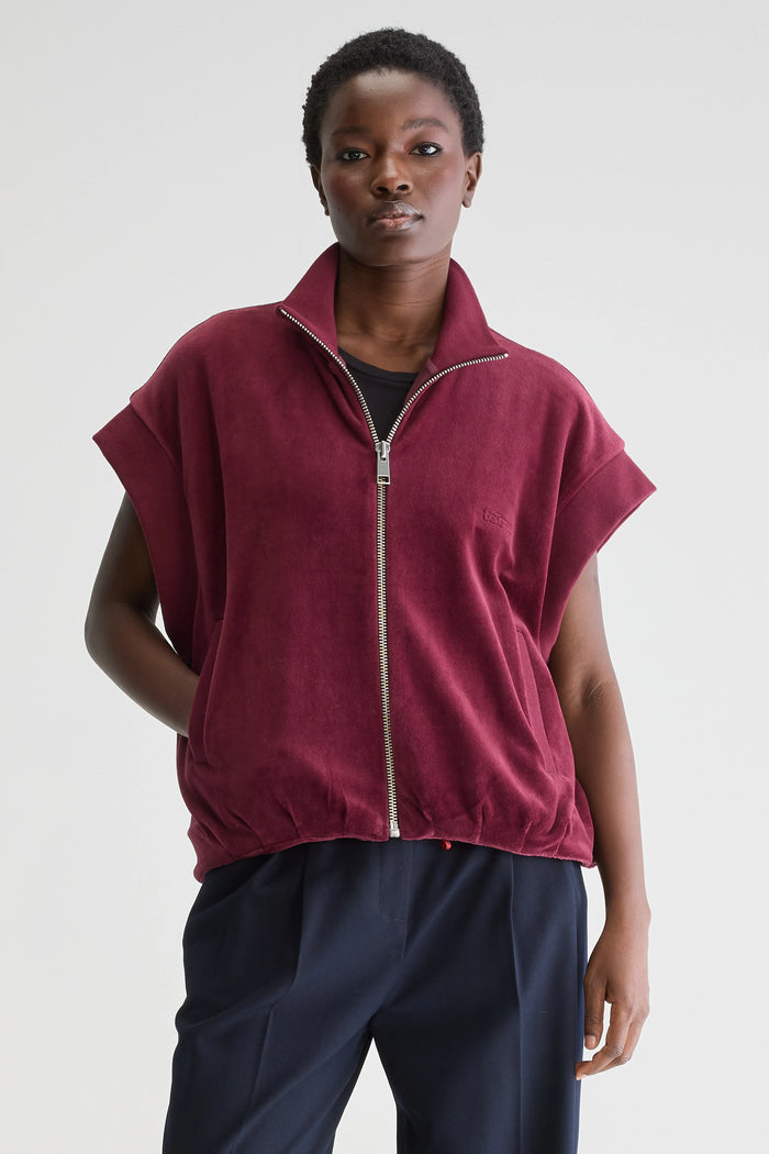 Bellerose Sweatshirt Sans Manches Vert Pour Femmes