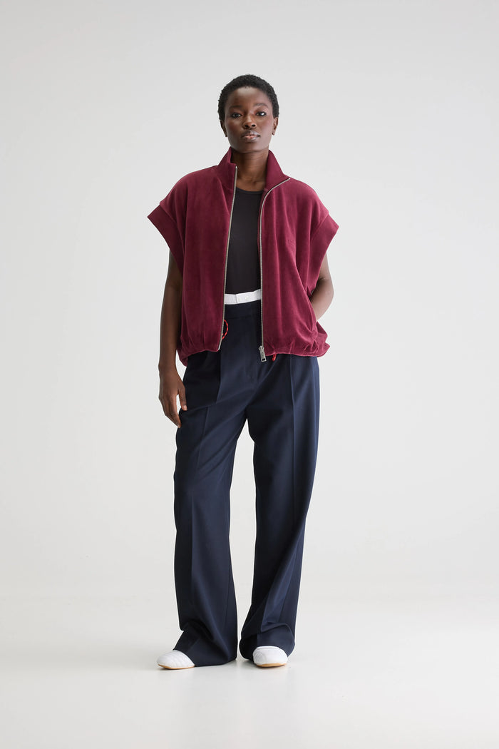 Bellerose Sweatshirt Sans Manches Vert Pour Femmes