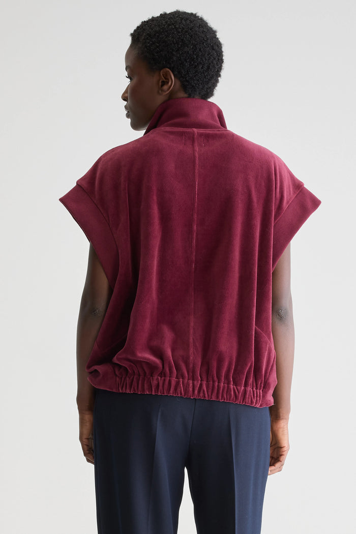 Bellerose Sweatshirt Sans Manches Vert Pour Femmes