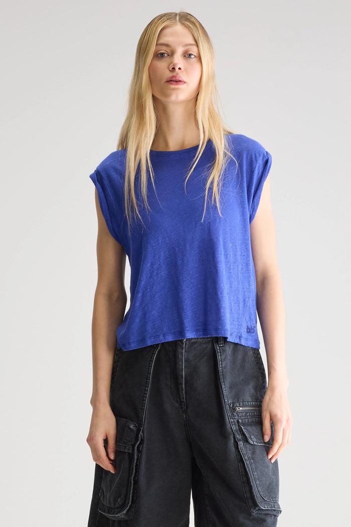 Bellerose T-Shirt Bleu Pour Femmes