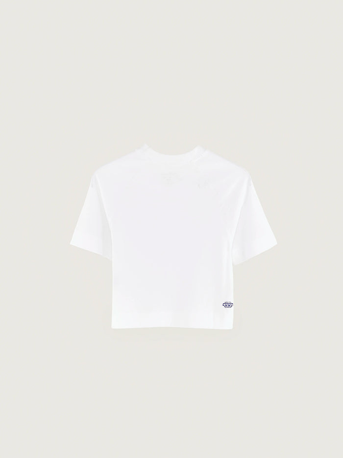 Bellerose T-shirt En Coton Blanc Pour Filles