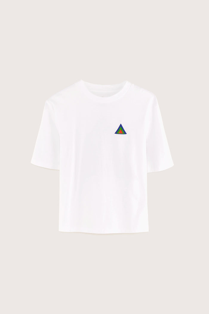 Bellerose T-shirt Graphique Blanc Pour Garçons
