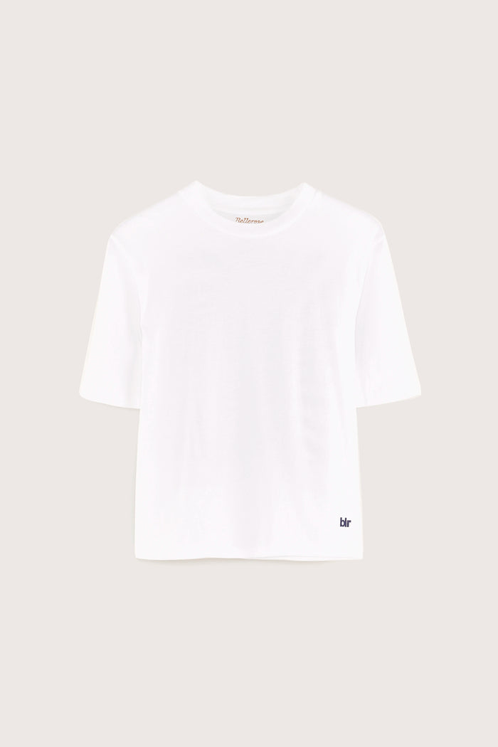 Bellerose T-shirt Graphique Blanc Pour Garçons