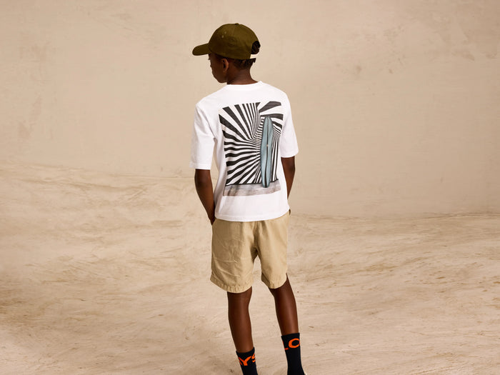 Bellerose T-shirt graphique blanc pour garçons