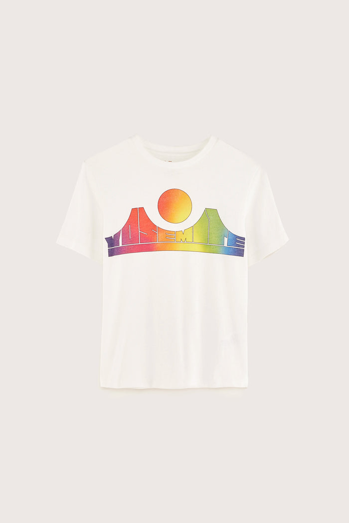 Bellerose T-shirt Graphique Blanc Pour Garçons