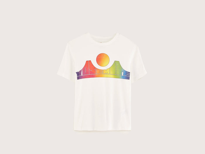 Bellerose T-shirt graphique blanc pour garçons