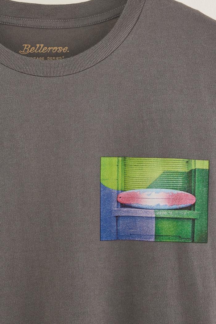 Bellerose T-shirt Graphique Gris Pour Garçons