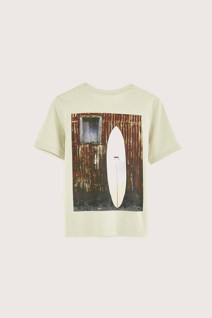 Bellerose T-shirt Graphique Vert Pour Garçons