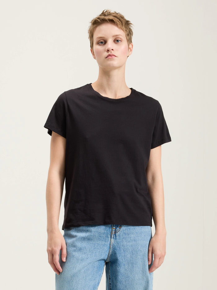 Bellerose T-shirt Manches Courtes Noir Pour Femmes