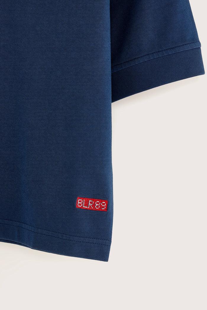 Bellerose T-shirt Oversize Bleu Pour Garçons