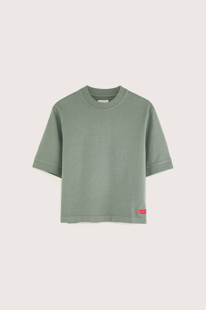 Bellerose T-shirt Oversize Vert Pour Garçons