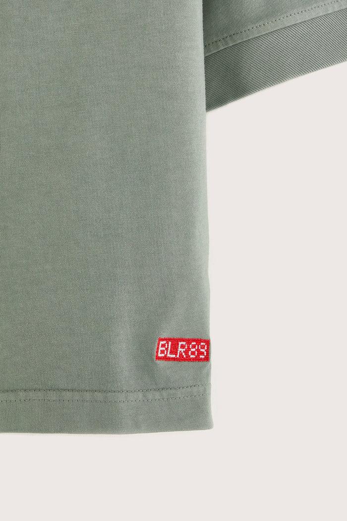 Bellerose T-shirt Oversize Vert Pour Garçons