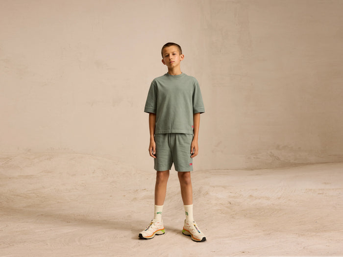 Bellerose T-shirt oversize vert pour garçons