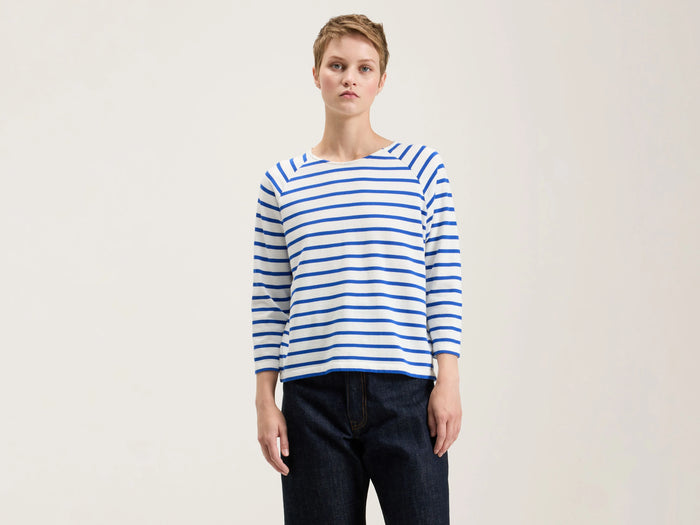 Bellerose T-shirt rayé col rond pour femmes