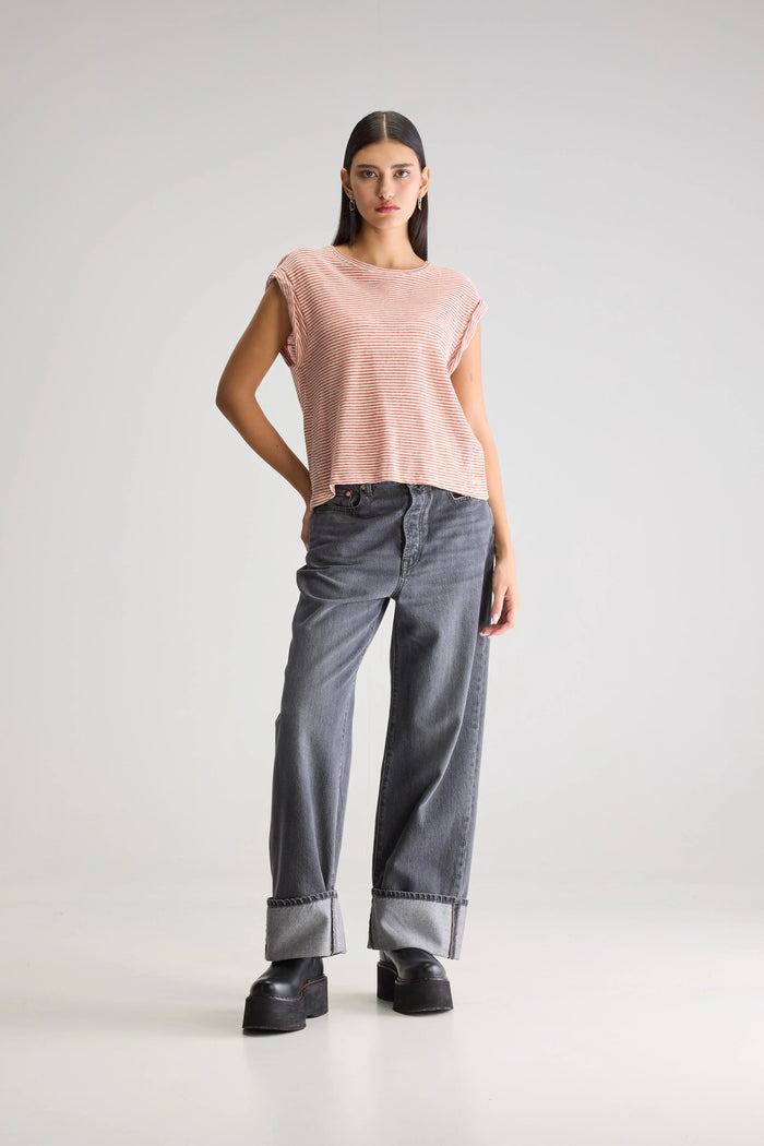 Bellerose T-Shirt Rayé Pour Femmes