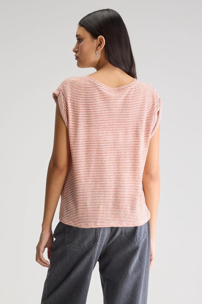 Bellerose T-Shirt Rayé Pour Femmes