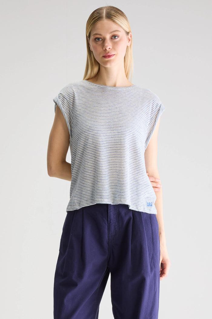 Bellerose T-Shirt Rayé Pour Femmes