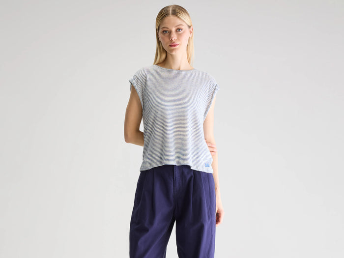 Bellerose T-Shirt Rayé Pour Femmes