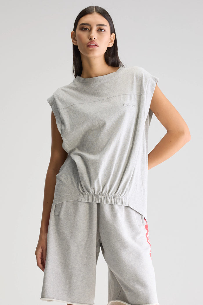 Bellerose T-Shirt Sans Manches Gris Pour Femmes
