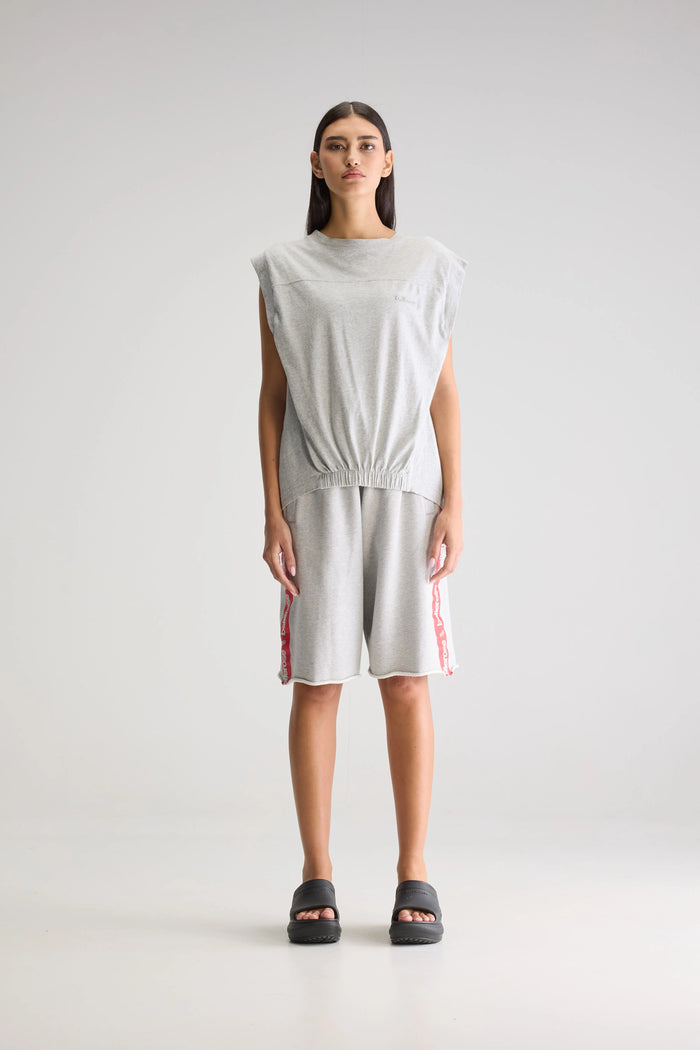 Bellerose T-Shirt Sans Manches Gris Pour Femmes