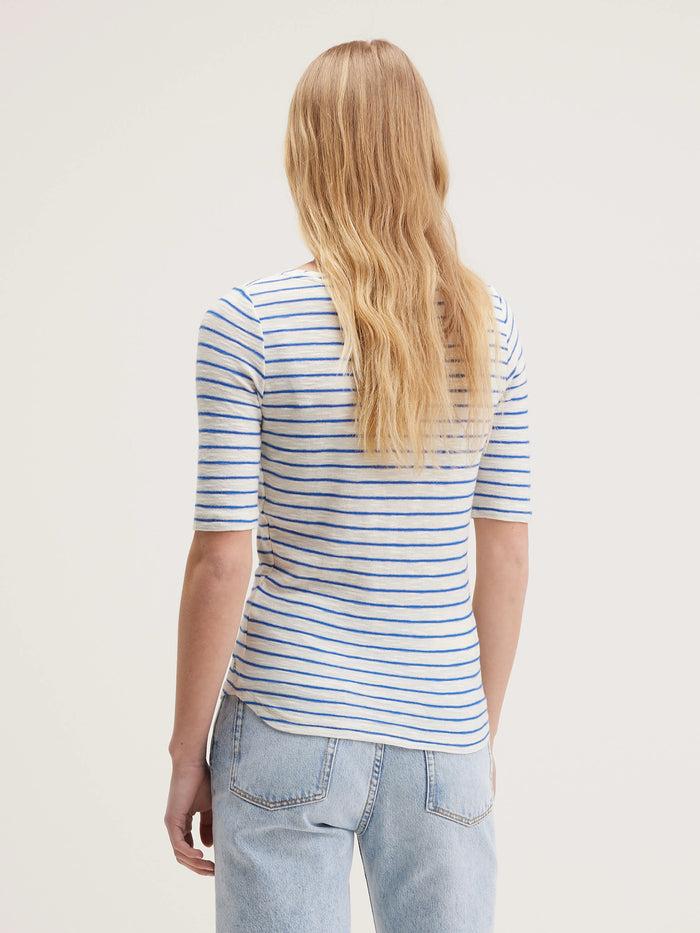 Bellerose T-shirt Slim Rayé Pour Femmes