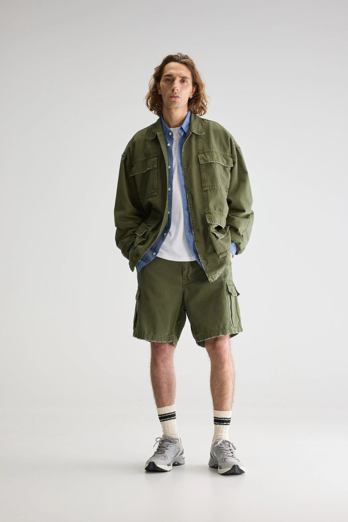 Bellerose Veste Classique Kaki Pour Homme