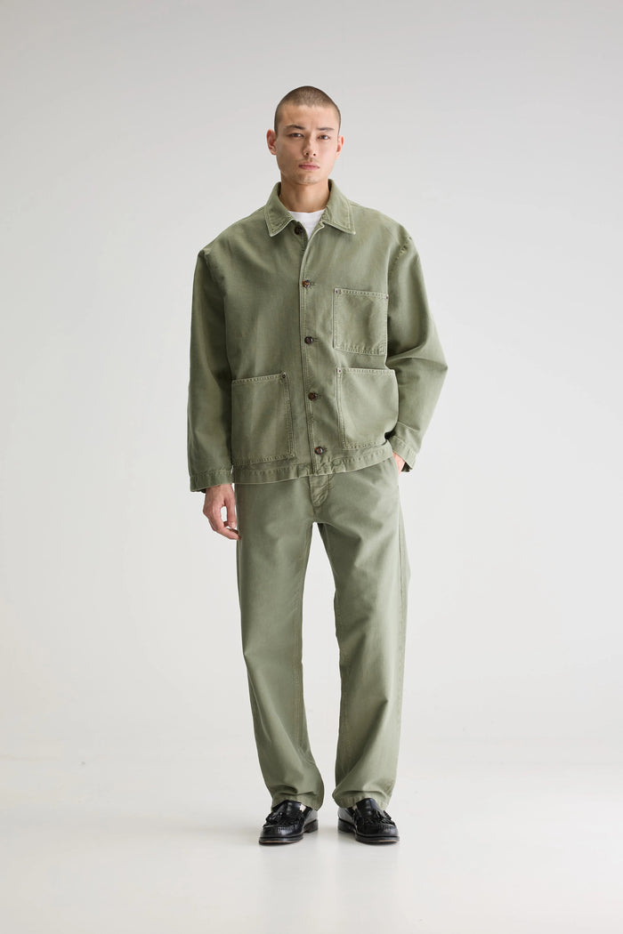 Bellerose Veste Classique Kaki Pour Homme