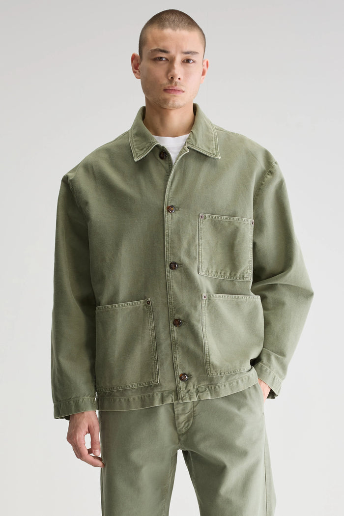 Bellerose Veste Classique Kaki Pour Homme