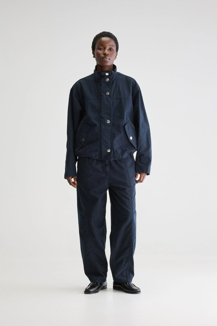 Bellerose Veste De Travail Bleu Marine Pour Femmes