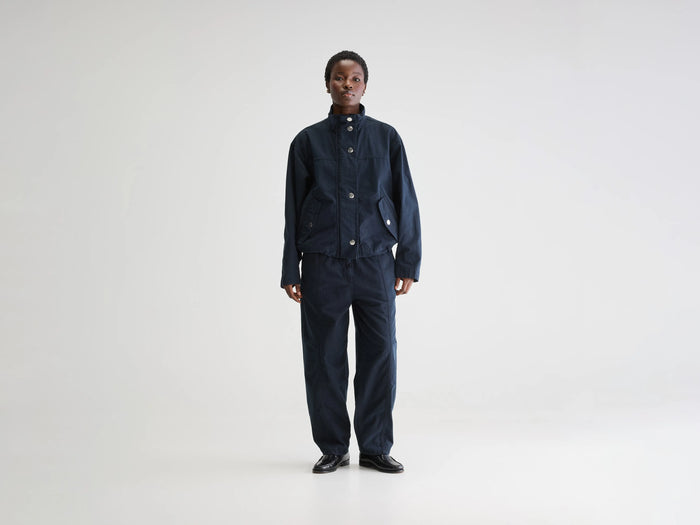 Bellerose Veste de travail bleu marine pour femmes