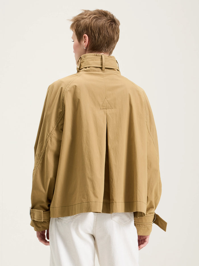 Bellerose Veste Trench Marron Pour Femmes
