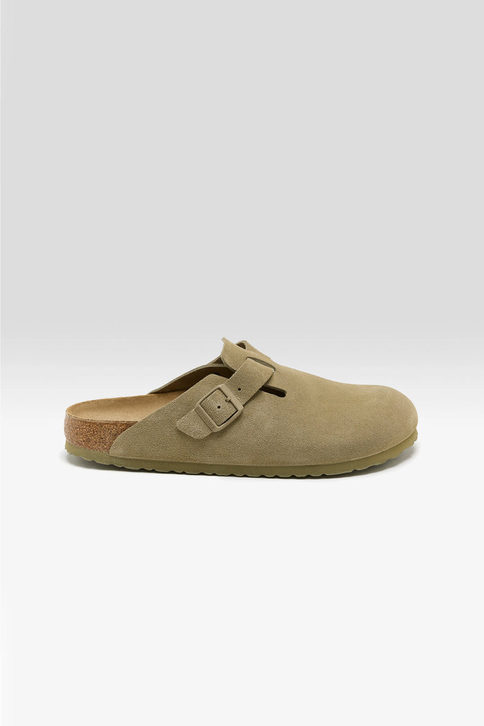 Birkenstock Birkenstock Boston Suede Clogs For Men