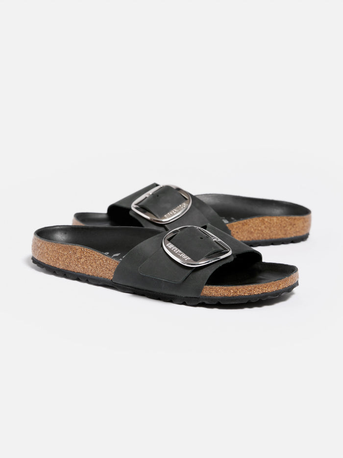 Birkenstock Birkenstock Madrid Big Buckle En Noir Pour Femmes