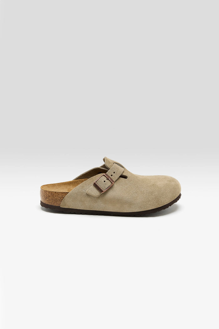 Birkenstock Birkenstock Sabots Birkenstock Boston Suede Pour Enfants