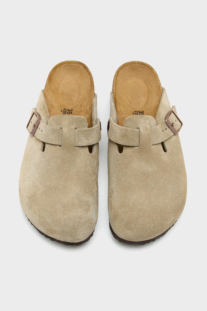 Birkenstock Birkenstock Sabots Birkenstock Boston Suede Pour Enfants