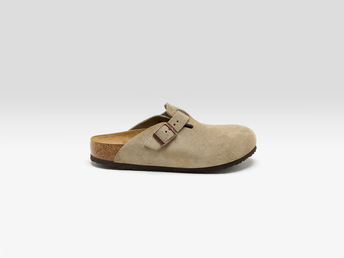Birkenstock Birkenstock Sabots Birkenstock Boston Suede pour enfants